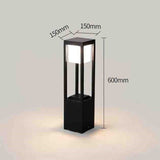 60Cm Nimbus Cube Outdoor Solar Light