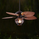 Black Vintage Creative Ceiling Fans