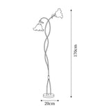 Calla Flowers Floor Lamp