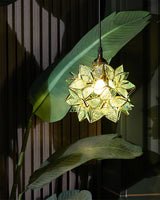 Capiz Pendant Light