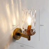 Classic Retro Glass Wall Sconce