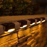 Cordless Solar Led Wall Lights - Create The Perfect Atmosphere In Your Garden!