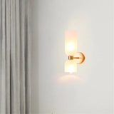 Double Head Glass Wall Lamp Led Sconce