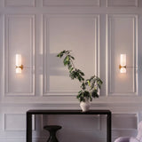 Double Head Glass Wall Lamp Led Sconce