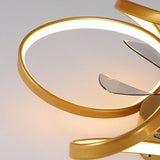 Flower Ceiling Light And Fan With Remote Control