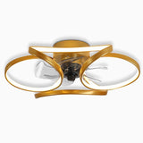 Flower Ceiling Light And Fan With Remote Control