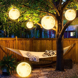 Garden Pendant Light In The Shape Of A Moon