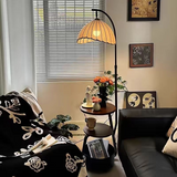 Japanese Bedside Lamp Table