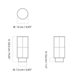 Japanese Silk Table Lamp