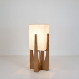 Japanese Style Walnut Floor Lamp Simple Solid Wood Lamp
