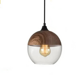 Jevaglo™ | Luxurious Pendant Light made of Glass and Wood