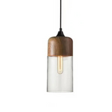 Jevaglo™ | Luxurious Pendant Light made of Glass and Wood