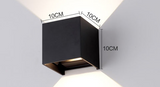 Modern Aluminum Waterproof Led Wall Sconce Wall Light Outdoor Indoor Use
