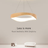 Modern Round Led Pendant Light For Versatile Indoor Lighting
