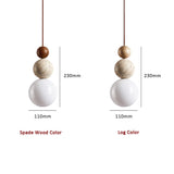 Modern Simple Style Travertine Pendant Light