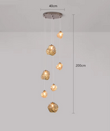 Modern Stairway Chandelier