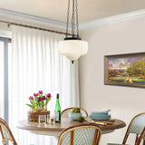 Modern White Minimalist Pendant Light