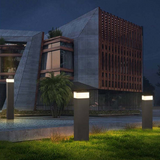 Orr Industrie Design Led Outdoor Lamp Rectangular Metal Outdoor