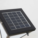 Orr Modern Design Led Outdoor Lamp Metal Acrylic Black Outdoor