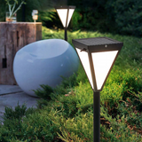 Orr Modern Design Led Outdoor Lamp Metal Acrylic Black Outdoor