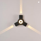 Outdoor - Cruciform Wall Lamp With Warm White Led