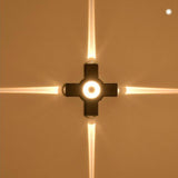Outdoor - Cruciform Wall Lamp With Warm White Led