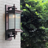 Retro Rectangular Outdoor Wall Light