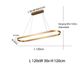 Rose Gold Kitchen Pendant Light