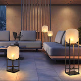 Solar Floor Lamp Lantern For Outdoors