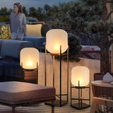 Solar Floor Lamp Lantern For Outdoors