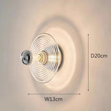 Vintage Led Glass Wall Sconce