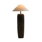 Weathered Wood Floor Lamp