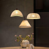 Wood And Fabric Series Pendant Lamp
