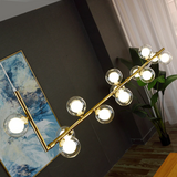 Frosted Flower Chandelier