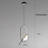 MrBird™ - Luxury pendant light with golden bird