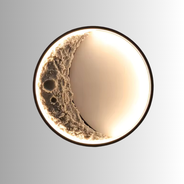3D Moon Wall Lamp