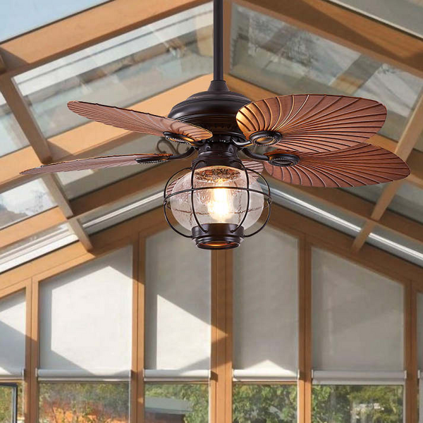 Black Vintage Creative Ceiling Fans