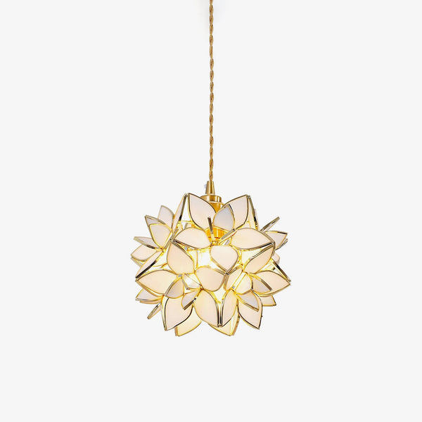 Capiz pendant light