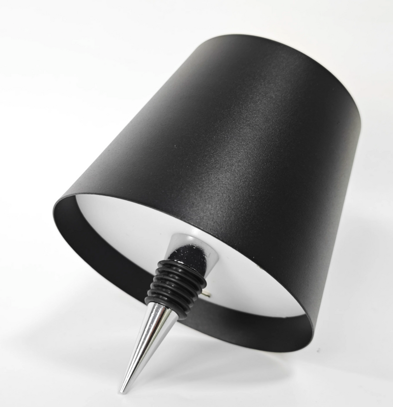 DIY Rechargeable Wine Bottle Table Lamp Head