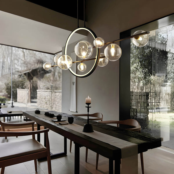 Elara | Glass Ball Chandeliers