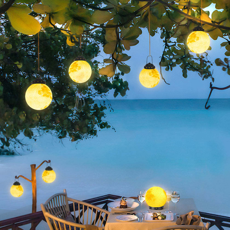 Elif Modern Led Outdoor Lamp Pendant Lamp Gold Metal Resin Hall Outdoor