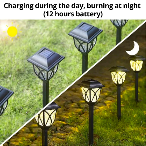 2+2 Free | Solar-powered Garden Lamp