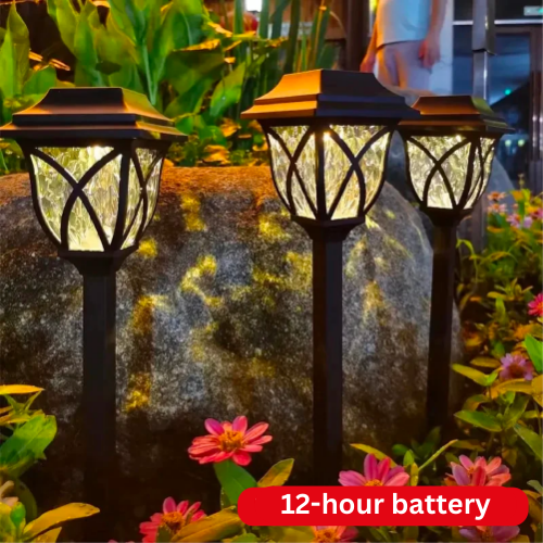 2+2 Free | Solar-powered Garden Lamp