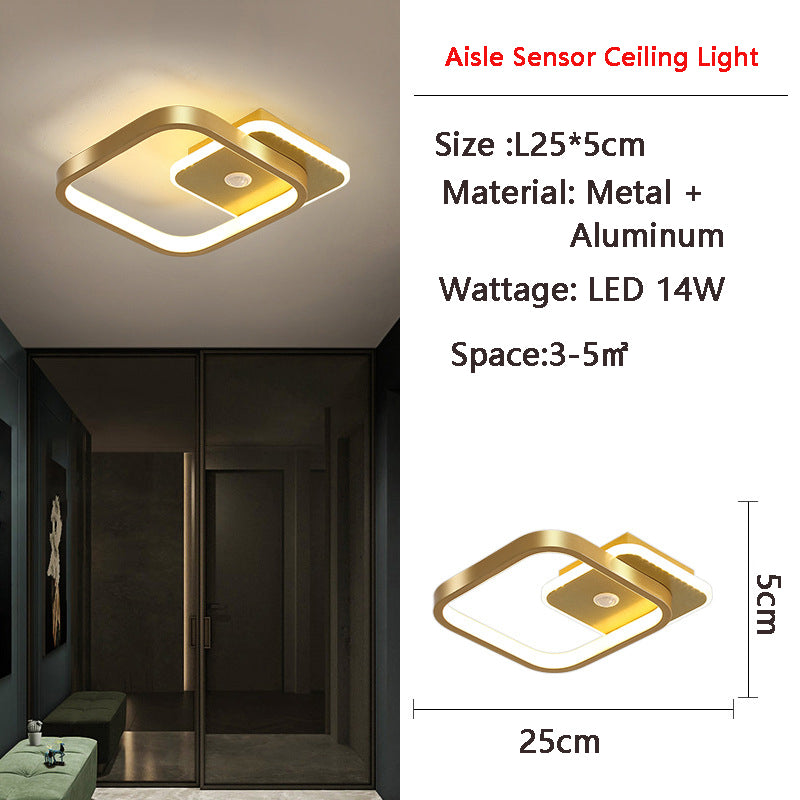 Human Pir Motion Sensor Led Ceiling Light