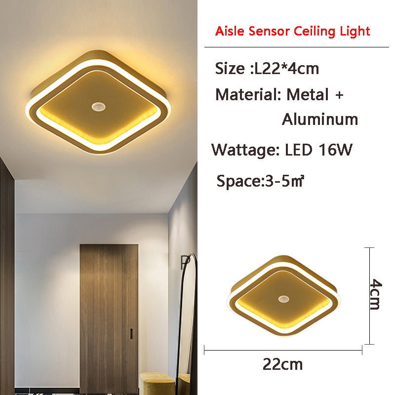 Human Pir Motion Sensor Led Ceiling Light