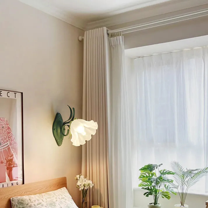 Lily Of The Valley Flower Wall Lamp