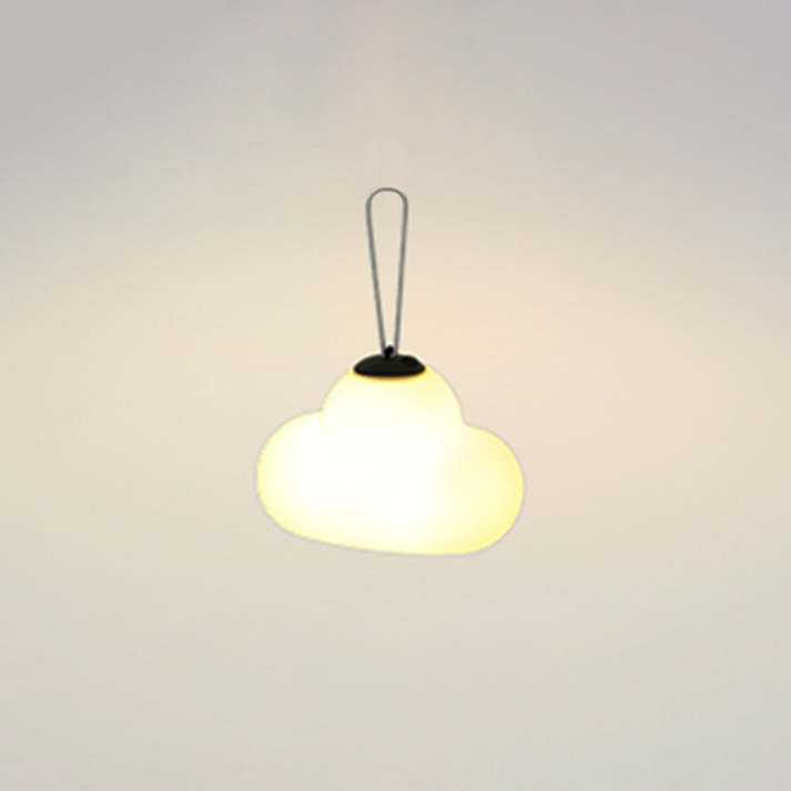Minori Design Led Hanging Lamp Cloud Milk White Metal/Acrylic Garden