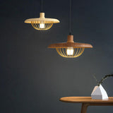 Imitation Wood Grain Pendant Lamps