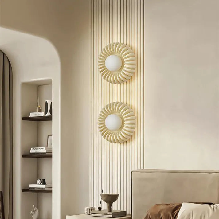 Modern Creative Resin Bedroom Wall Light