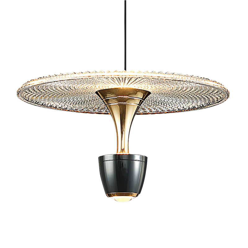 Modern Led Disc-Shaped Pendant Lamp